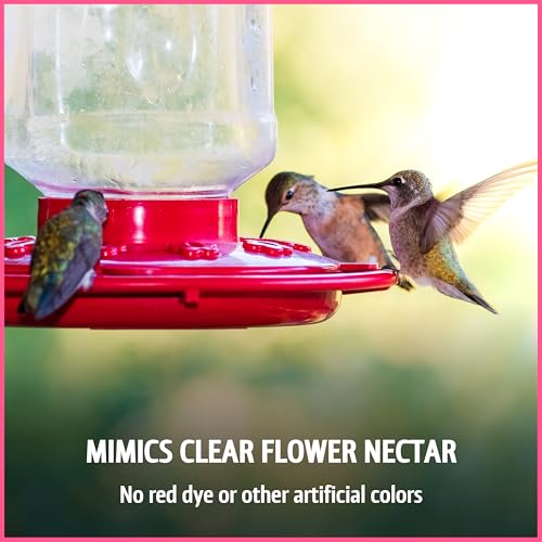 Pennington Electro-Nectar Hummingbird Nectar Ready to Use, Naturally Colored with Electrolytes, 64-oz Bottle