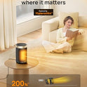 DREO Space Heater, Portable Electric Heaters for Indoor Use with Thermostat and Remote, 2024 Upgraded, Digital Display, 12H Timer, 5 Mode, 1500W PTC Ceramic Fast Safety Heat for Office Bedroom Home