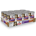 Hill's Science Diet Adult Sensitive Stomach & Skin Wet Dog Food, Turkey & Rice, 12.5 oz. Cans, 12-Pack