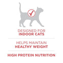 Purina ONE Natural Low Fat, Indoor Dry Weight Control High Protein Cat Food Plus Indoor Advantage With Real Salmon - 7 lb. Bag