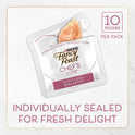 Purina Fancy Feast Natural Cat Treats Variety Pack, Purely Natural - (Pack of 5) 10 ct. Pouches