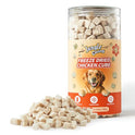 Jungle Calling Freeze Dried Chicken Cat & Dog Treats, Single Ingredient Chicken Bites for Cats & Dogs, High Protein Pet Training Treats, Edible Organic Food Topper, Approx 670 Pieces, 10.58 oz