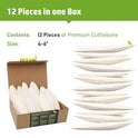 Sepia King - Medium - 100% Natural Calcium Supplement - Premium Cuttlebone Perfect for Birds, Tortoises, Snails, Reptiles - 12 Pack