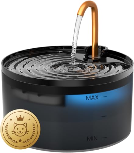 Cat Water Fountain, 71oz, 3-Pack