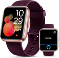 Smartwatch for Women, Compatible with Android & iPhone, 1.8'' Fitness Tracker Watch with Alexa, Call & Notification Alerts, Heart Rate & Sleep Monitor, 120 Sports Modes, Waterproof Watch for Women