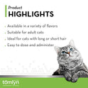 Tomlyn Laxatone Catnip-Flavored Hairball Remedy Gel for Cats, 4.25oz