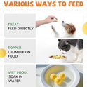 PAWUP Freeze Dried Quail Egg Yolk Pet Treats, Freeze-Dried Pet Food for Dogs, Cats, Pure Fresh Ingredient, 4.2 oz, Rawhide Free, Gluten&Grain Free