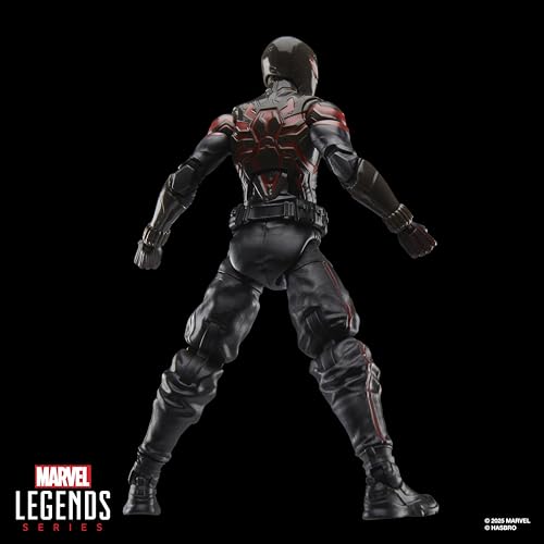 Marvel Legends Series Gamerverse Miles Morales Brooklyn 2099 Suit, Spider-Man 2 Video Game -Inspired Collectible 6 Inch Action Figure