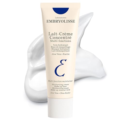 Embryolisse Lait-Crème Concentré Face Moisturizer and Makeup r, French Face Cream With Shea Butter & Aloe Vera