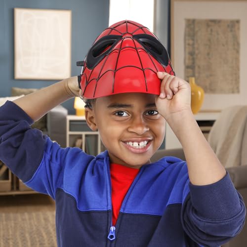 Marvel Spider-Man Glow FX Mask, Light-Up Role Play Toy, Super Hero Toys for Kids Ages 5+