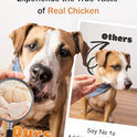 Freeze Dried Chicken Cats & Dogs Treats, 17.63 oz(1.1LB), High Protein Single Ingredient - No Additives | Grain Free | Training & Nutrition Supplements, Sealed Box