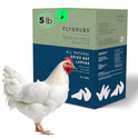 FLYGRUBS 5 lb Dried Black Soldier Fly Larvae - High-Calcium Chicken Treats for Laying Hens and Wild Birds - Nutrient-Rich Mealworm Alternative - Supports Feather Growth and Strong Eggshells