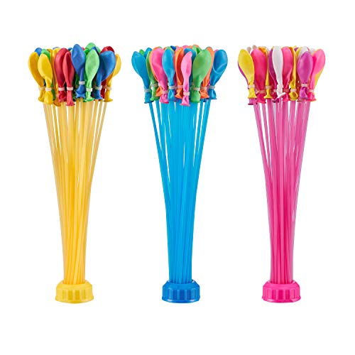 Bunch O Balloons Crazy Color by ZURU, 200+ Rapid-Filling Self-Sealing Water Balloons for Outdoor Family, Friends, Children Summer Fun,  Exclusive (6 Pack)