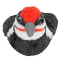 Wild Republic Audubon Birds Pileated Woodpecker Plush with Authentic Bird Sound, Stuffed Animal, Bird Toys for Kids and Birders