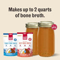 The Honest Kitchen Human Grade Daily Boosters: Instant Turkey Bone Broth With Turmeric, 3.6 Oz