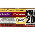 Wildlife Sciences Suet Cake Jumbo Mixed 20 Pack | 10 Peanut & 10 Berry 10.5 oz. Suet Cakes for Wild Birds