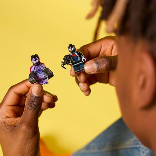 LEGO Minifigures Spider-Man: Across the Spider-Verse - Get 1 of 12 Collectible Toys with Accessories - Gift for 5+ Year Old Boys & Girls - Mystery Box - 71050