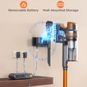 Cordless Vacuum Cleaner, 55KPa 650W 70Mins Stick Vacuum Cleaners for Home, Self-Standing Handheld Vacuum with 3.3Ft Extendable Hose, LED Touch Screen for Pet Hair/Floor/Carpet