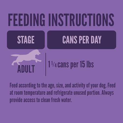 A Strong Heart Wet Dog Food, Chopped Chicken Dinner — Real Chicken & Liver — Complete & Balanced for All Life Stages, Made in USA — 13.2 oz Cans, Pack of 12