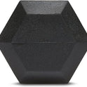 Basics Rubber Hex Dumbbell Hand Weight