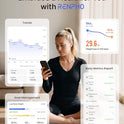 RENPHO Smart Scale for Body Weight, FSA&HSA Eligible, Digital Bathroom Scale BMI Weighing Bluetooth Body Fat Scale, Body Composition Monitor Health Analyzer with Smartphone App, 400 lbs - Elis 1