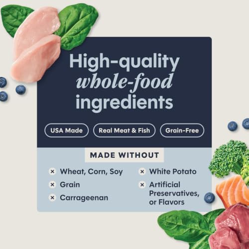 Instinct Flaked Entrees in Gravy, Wet Canned Cat Food, Grain-Free - Variety Pack, 3 oz. Cans (Pack of 12)