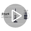Shark Navigator Lift-Away Vacuum, HEPA, Carpet and Pet Hair, Blue, NV360 | Lift-Away Pod, Carpet and Hard Floor Cleaning, Swivel Steering, Brushroll Shutoff, 0.9-Qt Dust Cup, Upholstery/Crevice Tools