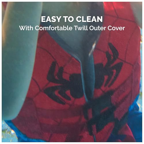 SwimWays Marvel Swim Trainer Life Jacket, US Coast Guard Approved Swim Vest, Pool Floats & Life Jackets for Kids 33-55 lbs, Spider-Man