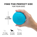 Chew King Fetch Balls Extremely Durable Natural Rubber Toy Pack of 3 - 3 inch Balls (CM-0263-CS01)