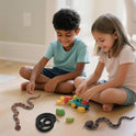 3PCS Rubber Snakes Fake Snake, Realistic Rubber Snake Toy to Keep Birds Away for Garden, Lifelike Plastic Fake Snakes Prank Toys for Men, Adults Kids Gag Gifts, Prank Stuff Props for Halloween Decor