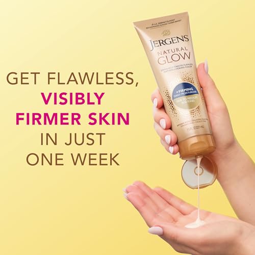 Jergens Natural Glow Daily Firming Moisturizer, For Fair to Medium Skin Tones, 7.5 oz
