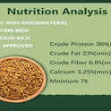 10lb Dried Black Soldier Fly Larvae – Pure Natural, High Protein & Calcium Chicken Feed, Cost-Effective and Premium Quality