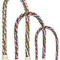 JW Pet Comfy Perch For Birds Flexible Multi-color Rope, Large - 21" Length
