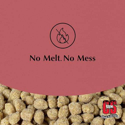 C&S Wild Bird Peanut Suet Nuggets Mega Box, 8 Pounds