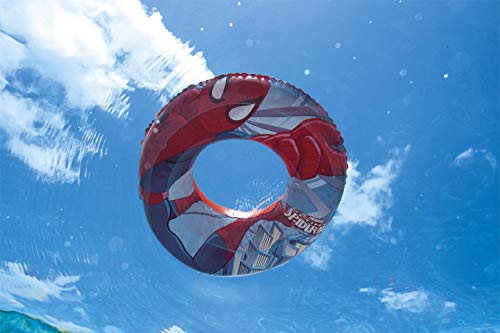Bestway 1098003XXX21 6942138919585 Spider-Man 22-inch Swim Ring, 22 Inch