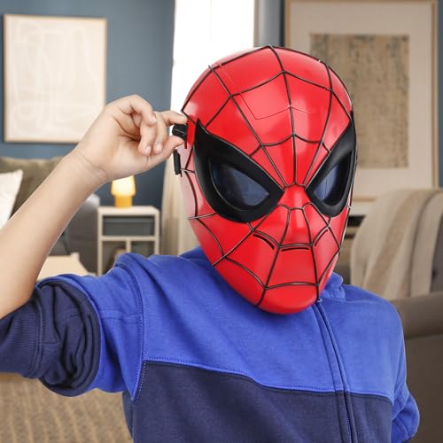 Marvel Spider-Man Glow FX Mask, Light-Up Role Play Toy, Super Hero Toys for Kids Ages 5+