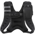 ZELUS Weighted Vest, 6lb/8lb/12lb/16lb/20lb/25lb/30lb Weight Vest with Reflective Stripe for Workout, Strength Training, Running, Fitness, Muscle Building, Weight Loss, Weightlifting