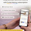 Furbo Mini Pet Camera [Subscription Required] Unlock Camera w/Paid Plan: Home Security with Dog & Cat Safety Alerts, 2-Way Audio, Mountable Smart Cam (Low Risk, 3mo Min. Cancel Anytime)