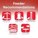 Lyric Golden Safflower Bird Seed for Outside Feeders - Attracts Cardinals, Chickadees, Woodpeckers & More, 12 lb Bag