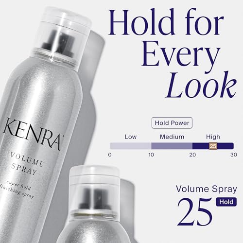Kenra Professional Volume Spray 25 | Super Hold Finishing & Styling Hairspray | Flake-free & Fast-drying | Wind & Humidity Resistance | All Hair Types