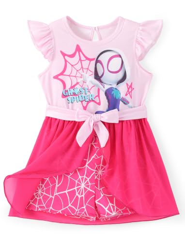 Disney Princess Frozen Elsa Minnie Mouse Stitch Toddler Girl Romper With Skirt Overlay Summer Jumpsuit with Bow 2-6 Years