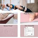 Yoga Mat Non Slip, Pilates Fitness Mats, Eco Friendly, Anti-Tear 1/4" Thick Yoga Mats for Women, Exercise Mats for Home Workout with Carrying Sling and Storage Bag
