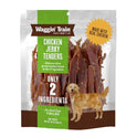 Waggin' Train Chicken Jerky Dog Treats, Made with 100% Real Chicken Breasts, Only Two All-Natural Ingredients, Great High Protein Dog Treat, Easily Digestible for Big or Small Dogs, 30 oz. Pouch