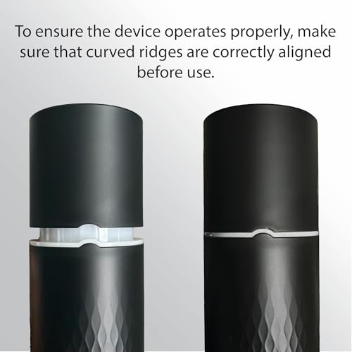 The AirScent Waterless Diffuser - Cold Air Scent Diffuser Oil Machine for Homes, Offices, Hotels and Spas - Aromatherapy Diffuser for Aesthetic Scenting - Black - 4.05 Oz - Fragrance Not Included