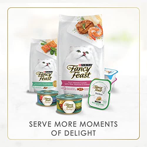Purina Fancy Feast Tender Chicken and Liver Feast Classic Grain Free Wet Cat Food Pate - (Pack of 24) 3 oz. Cans