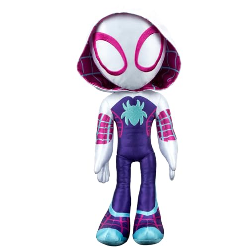Marvel’s Spidey and His Amazing Friends - My Friend Ghost-Spider 16” Plush with Sounds - Superhero Toys for Kids 3 and Up