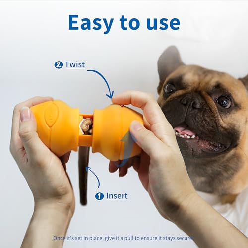 PetClan Chewise Bully Stick Holder, Improved Bully Sticks Holder, Ultimate Secure Heavy Duty, BPA-Free Safety Device to Prevent Choking, Fits Various Bully Sticks and Dog Sizes
