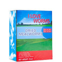 I LOVE WORMS Dried Mealworms (5lb), Wild Bird Food, High-Protein Mealworms for Bluebirds, Chickens, Ducks, Reptile, Tortoise, Amphibian, Lizard
