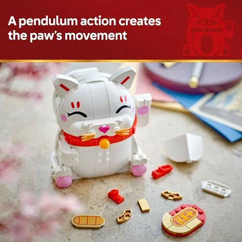LEGO Lucky Cat Building Toy for Girls & Boys