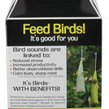 Mr. Canary Yellow 'Pair of Socks' Finch Sock Feeders, 2pk, Seed-Filled All-Season Feeders, 24oz Total